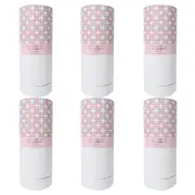 6x Wicked Sista Bath/Spa Fizzer Fragance Set 150g Lush Gardenia/Overlap Geo