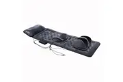 HOMASA Heated Massage Mat Full Body Shiatsu Vibration Lumbar Support Heating Neck Back Foot Massager Electric Recliner Chair Seat Cushion 10 Motors