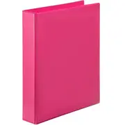 Marbig Clearview Insert Ring Binder 4D Rings 50mm A4 Pink Box 10