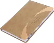 TEHAUX Daily Planner: 2026 Journal Notebook With Monthly Index Tabs Agenda Book Schedule Organizer For Work Study