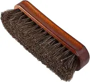 Gogogmee Shoe Cleaner Brush Wooden Handle Horse Hair Brush Multi-Function Boot Brush Shoe Polish Kit