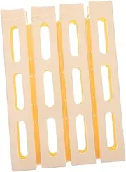WOONEKY 4pcs Train Card Holder Plastic Train Card Box for Games Toy Accessories