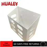 White Alloy 380x200x340mm Jerry-Can Mounting Bracket-Canopy/Toolbox Universal