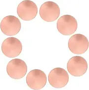 KALLORY 10pcs Challenge Coins Coin for Engraving Blank Tokens Coins Blank Coins Engraving Blanks Coins Coin Blanks for Engraving Challenge Blank Craft Blank Jewelry Engraving Iron