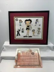 89/125 Betty Boop Boop Be Doop Animation Cel Fleischer Studios Myron Waldman