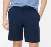 J. Crew Factory Men's 9" tech shorts Navy Size 31 NWT