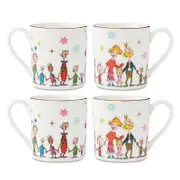 Lenox Merry Grinchmas Mugs, Set of 4