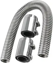 24 Universal Automotive Radiator Hoses Zinc Alloy Kit Excellent Bending