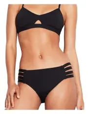 [Seafolly] Multi Strap Hipster Pant Brief in Black