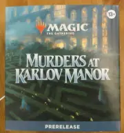 Magic The Gathering Murders at Karlov Manor Pre-Release Pack (6 packs +promo)