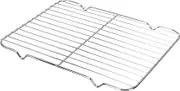 Kisangel Stainless Steel Crisper Tray Drainable Plate for Fried Snacks Kitchen Oil Draining Rack Durable Mesh Design for Removal for French Fries Other Fried Foods