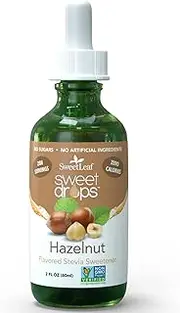 SweetLeaf Wisdom Naturals Liquid Stevia Hazelnut Flavor, 2 oz.