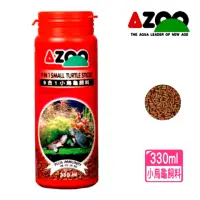 在飛比找momo購物網優惠-【AZOO】9合1小烏龜飼料 330ml 小顆粒/水龜飼料/