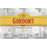 Gordon's Gin & Tonic Cans 375ml x6 Pack