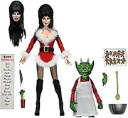 Elvira Very Scary Christmas - 8” Clothed Action Figure - Elvira - NECA Collectibles