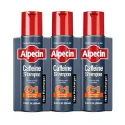 Alpecin C1 Caffeine Shampoo, 8.45 fl oz (Pack of 3), Shampoo...