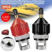 2x Paddle Board SUP Compressor Pump Adapter Inflatable Air Valve Adapter Boat