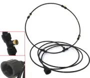 OUTDOOR FAN MISTING COOLER WATER KIT 4 WAREHOUSE GARDEN GREENHOUSE PATIO SPRAY