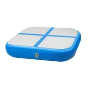 Powertrain 1m Air Inflatable Tumbling Mat Block (Blue)