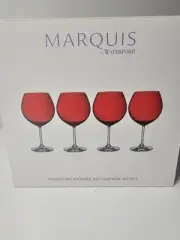 Marquis Waterford Vintage Red Aromatic Balloon Wine Set Of 4 New In Box