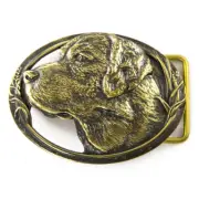 Labrador Retriever belt buckle, Lab Labrador Retriever breed dog