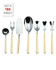 Mepra 7pc Serving Set with $50 Credit NoSize NoColor