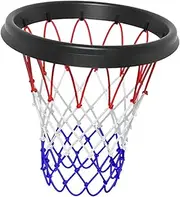 Ｓｉｍｈｏａ Basketball Hoop Net Weatherproof Detachable Portable Vibrant Colors Basketball Net Frame Professional for Basketball Court Accessories