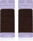 Brown Thick Large Hair Elastics Ties, Damage-Free Ponytail Holder No Breakage Ha