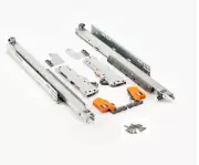 Blum Movento Soft Close and Push to Open Undermount Slides Set For 27" Drawers