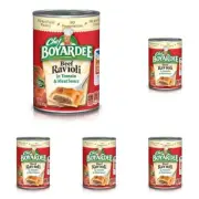 Chef Boyardee Beef Ravioli – 15 Oz Cans, Pack of 5, Ready-to-Eat Meal