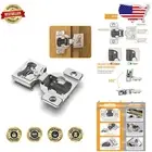 Premium 50 Count Adjustable Soft Close Hinges for Frame Doors - Easy Install