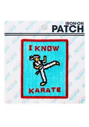 [Pop Killer] I Know Karate Patch