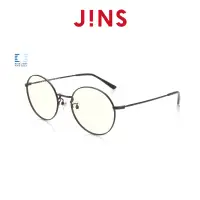 在飛比找樂天市場購物網優惠-【JINS】無度數金屬圓框濾藍光眼鏡(AFPC18A102)
