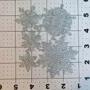 Universal Thin Metal Die Cut Tool Christmas ornament snowflake snow man ski sled