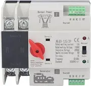 EVTSCAN 2P Dual Power Transfer Switch Generator Automatic Shift Switch, AC110V, 50Hz 60Hz 63a