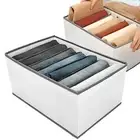 Wardrobe Closet Organizer and Storage for Clothes - 7 Grids Foldable Drawer