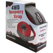 Boxer 4” x 30’ 33000 lb Nylon Recovery Strap w/ 20% Stretch, 77176