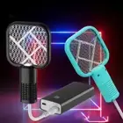 Electric Shock Mosquito Swatter Trap USB Insect Racket Fly Bug Zapper Bedroom