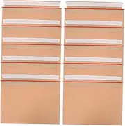 DOITOOL Tear-Resistant Photo Document Mailers 25 Pack Sturdy Cardboard Self Seal Flat Mail Envelopes for Shipping