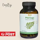 ORGANIC MORINGA CAPSULES (120 premium & pure leaf - vegan friendly capsules)