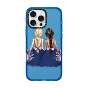 iPhone 16 Pro Max Impact Case New England Nation Pats Fashion Illustration Clear Case