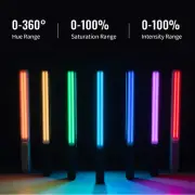ZHIYUN FIVERAY F100 100W RGB LED Video Light Photography Fill Lights 2700K-6200K