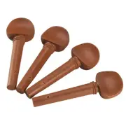 4Pcs 4/4 Size Fiddle Tuning Peg Set Jujube Wooden Replacement For 4/4 Size5080