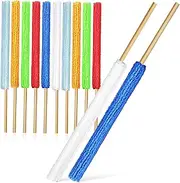Ipetboom 2sets Microfiber Crevice Cleaning Brush Refills Duster Car Vent Brush Tool Space Vacuum Ductless Pan Cleaner Dusters for Cleaning Remover Flash Microfiber Towel Mini Duster 12pcs*2