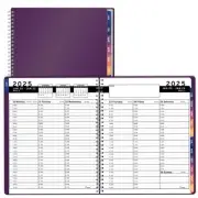 2025 Appointment Book & Planner- 6.5 x 8.5 inches, Large Tabbed Daily Hourly ...