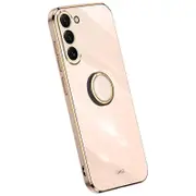 Xinli Phone Case For Samsung Galaxy S22+ 5g, Protective Back Cover Electroplating Shell Kickstand