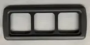 3 WAY CBE SWITCH / SOCKET DARK GREY FRAME & SUPPORT CARAVAN C-LINE