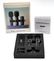 New Wireless Lavalier Microphone Type-C Wireless Lapel Mic (1-to-2)