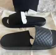 Authentic Gucci Slides women - Micro Guccissima Size 37 womens 7