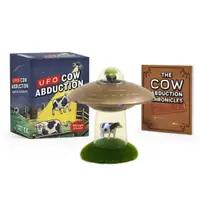 在飛比找蝦皮購物優惠-現貨 桌上療癒小物 UFO Cow Abduction 飛碟